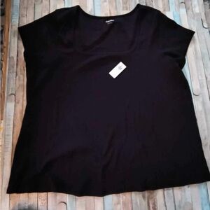 Fitted square neck t-shirt